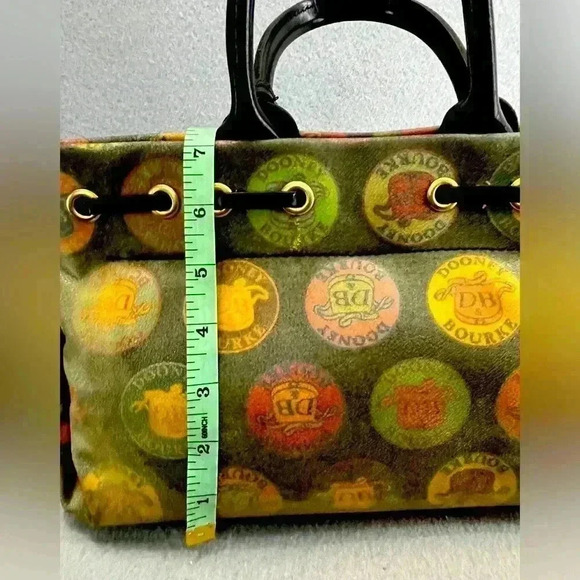Dooney and Bourke tassel Y2K Vintage Medallion Colorful Handbag Purse - Picture 15 of 16